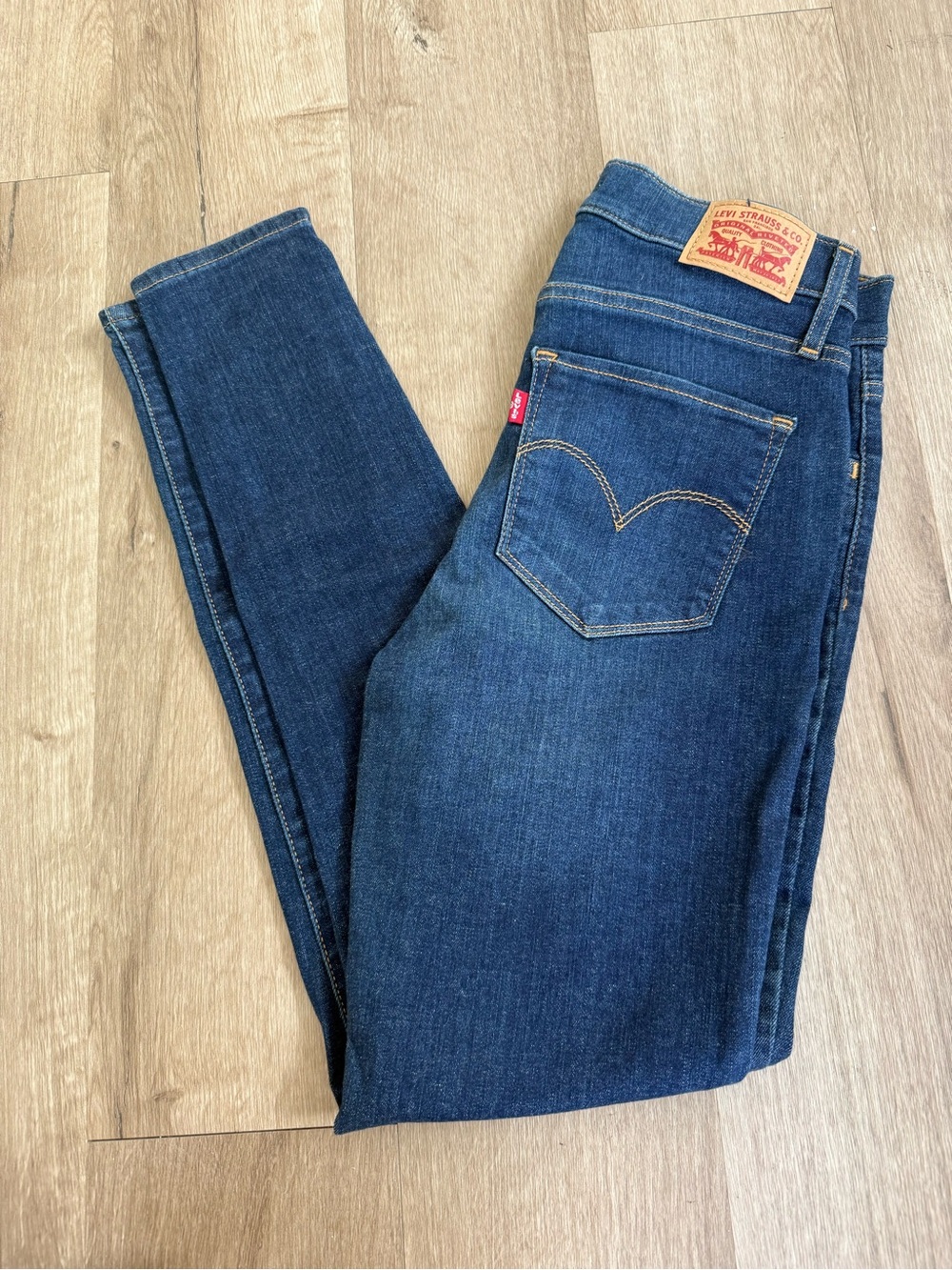 Levi 720 High Rise super skinny denim stretch Jeans